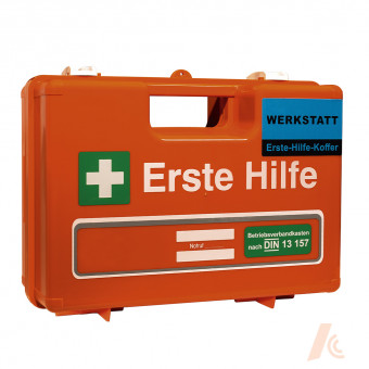 Erste-Hilfe-Koffer für die Werkstatt