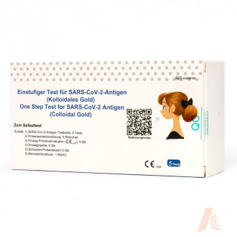 SARS-CoV-2 Getein Biotech Antigentest 5er Pack